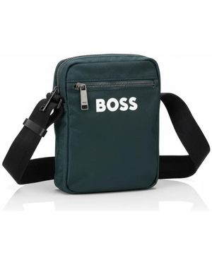 HUGO Cross Body Messenger - Green