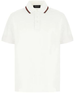 Gucci Polo Shirts - Blanco
