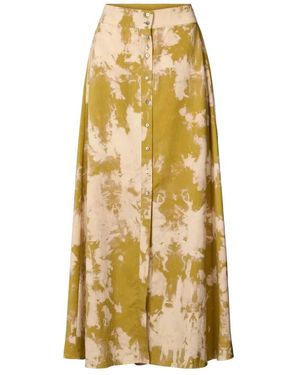Rabens Saloner Maxi Skirts - Amarillo