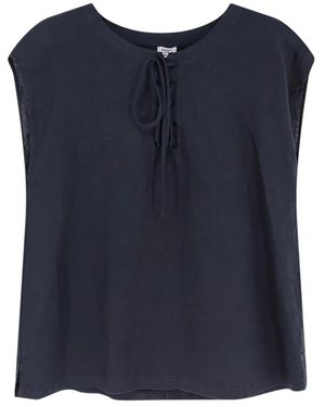 Aspesi Sleeveless Tops - Blue