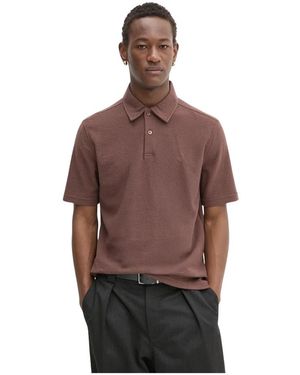 Samsøe & Samsøe Tops Poloshirts - Bruin