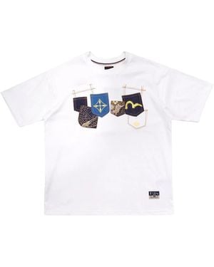 Evisu T-Shirts - White