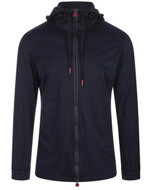 Kiton Zip-Throughs - Azul