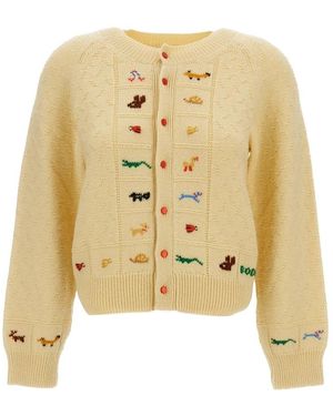 Bode Cardigans - Metallic