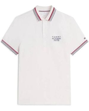 Tommy Hilfiger Polo Shirts - Blanc