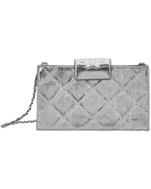 Tory Burch Fleming Mini Crossbody Bag - Grau