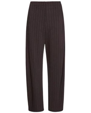 Magda Butrym Straight Trousers - Bruin