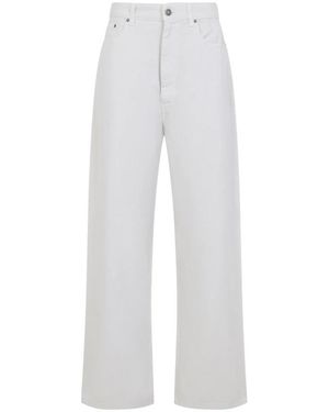 Phoebe Philo Wide Jeans - Bianco