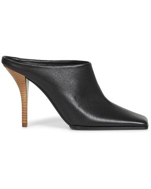 Alaïa Schoenen ,Zwart ,Leer Heeled Mules