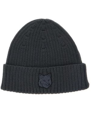Maison Kitsuné Beanies - Blue