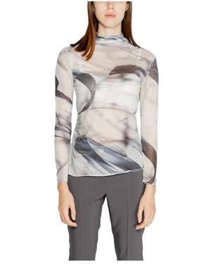 Rinascimento Long Sleeve T-Shirts - Gray