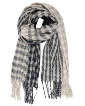 ONLY Grauer Polyester Schal Umweltfreundlicher Stil