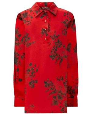 Max Mara Shirts - Rojo