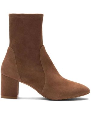 Stuart Weitzman Bottines - Marron