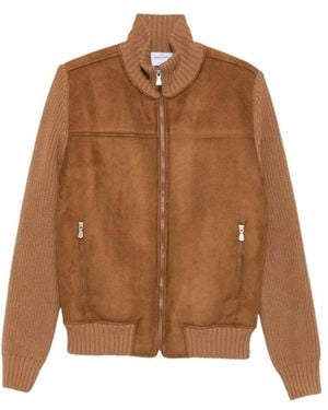 Gran Sasso Bomber Jackets - Brown