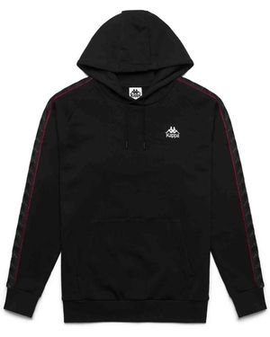 Kappa Hoodies & Sweatvesten ,Zwart ,Madison Fleece Hoodie