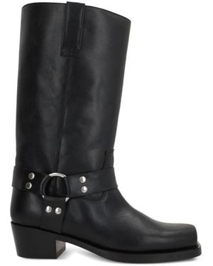 Paris Texas Cowboy Boots - Negro