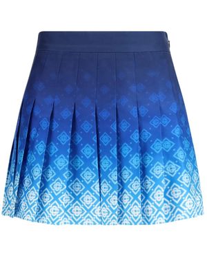 CASABLANCA Rokken ,Blauw ,Plissé Minirok