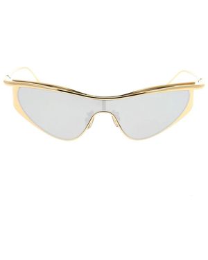 Loewe Accessoires ,Geel ,Stijlvolle Zonnebril - Wit