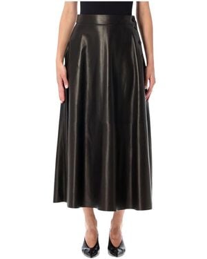 Ralph Lauren Leather Skirts - Black