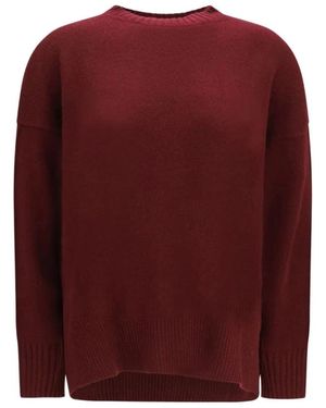 Allude Truien & Vesten ,Rood ,Kasjmier Maglione Girocollo