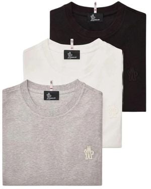 Moncler T-Shirts - Grey