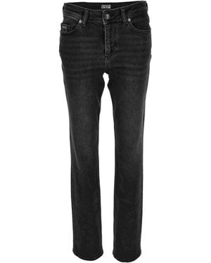 Versace Slim-Fit Jeans - Negro