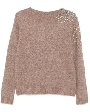 Seventy Round-Neck Knitwear - Marrón