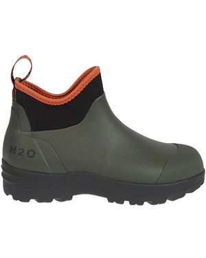 H2O Schoenen ,Groen ,Rain Boots - Bruin
