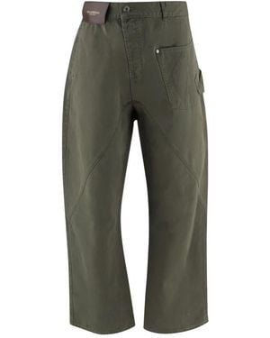JW Anderson Wide Trousers - Green