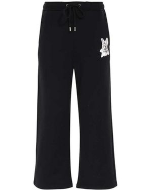 Lanvin Wide Trousers - Black