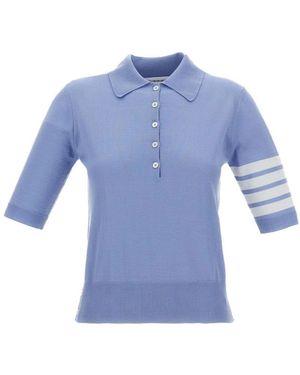 Thom Browne Polo Shirts - Azul