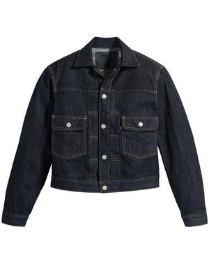 Levi's Japanese Denim Type Ii Trucker Jacket - Blauw