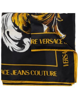Versace Jeans Couture Silky Scarves - Negro