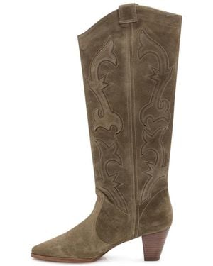 Ba&sh Cowboy Boots - Green