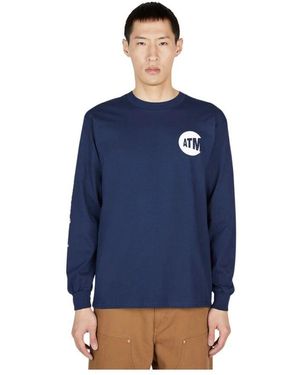 DTF.NYC Tulpenmanie langarm t-shirt - Blau