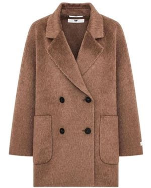 DUNO Double-Breasted Coats - Marrón
