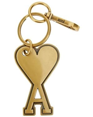 Ami Paris De Coeur Schlüsselanhänger - Mettallic