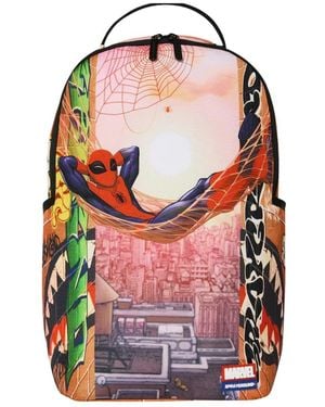 Sprayground Tassen ,Veelkleurig ,Spiderman Web Hammock - Roze
