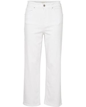 Part Two Straight Fit Jeans - White