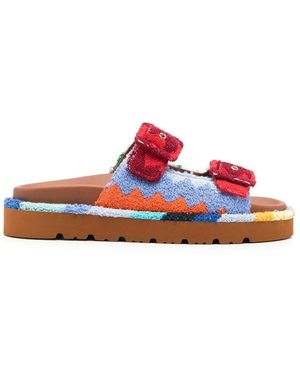 Missoni Sandalen Aus Frottee