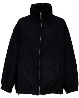 Max Mara Reversible Padded Bomber - Zwart