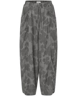 Masai Maphenyo Barrel-Leg Broek - Grijs