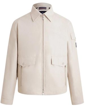 Fusalp Jassen ,Linnen Fralis Chambray Jacket - Wit