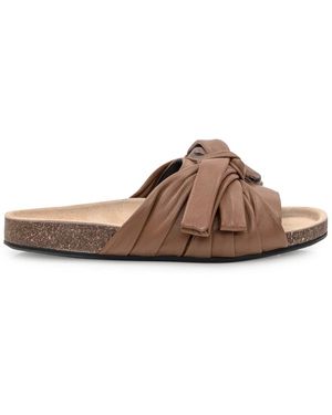 JW Anderson Sliders - Marrón