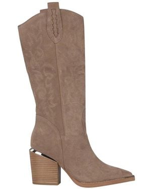 Alma En Pena. Cowboy & Biker Boots - Brown