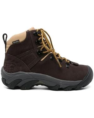 Keen Pyrenäen Wasserdichte Wanderstiefel - Schwarz