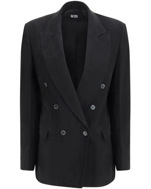 Gcds Dubbele-Rij Blazer - Zwart