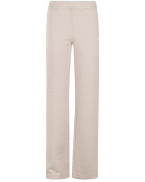 K-Way Straight Trousers - Natural