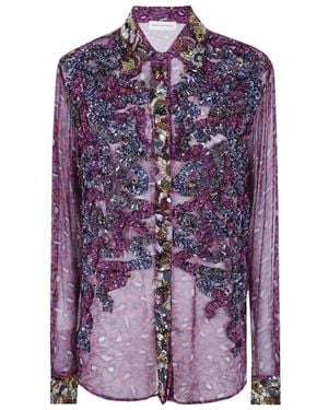 Dries Van Noten Blouses - Violet